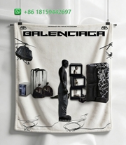 Balenciaga Throw Blankets
